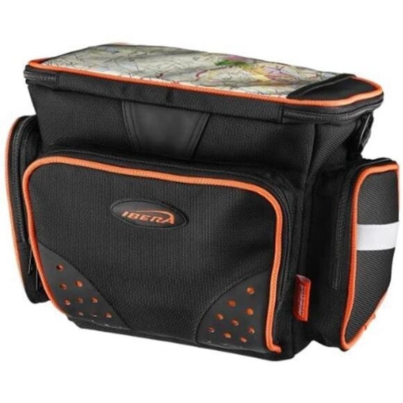 Bike Handlebar Bag for Camera Equipment, Clip-on Quick Release Bicycle Bag